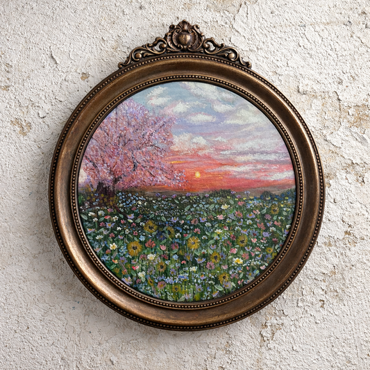 Print No. 3 — Flowers at Sunrise