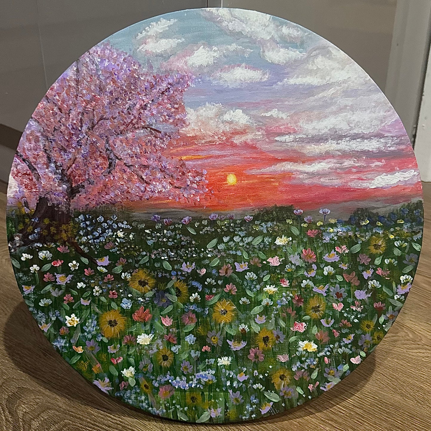 Original Artwork — No. 3: Flowers at Sunrise (Dec 2025 - Jan 2026)